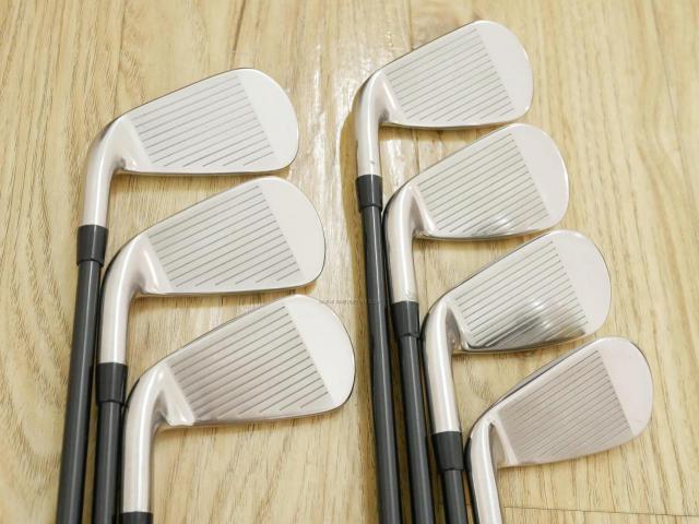 Iron set : Titleist : ชุดเหล็ก Titleist AP1 718 (ออกปี 2018) มีเหล็ก 5-Pw,48 (7 ชิ้น) ก้านกราไฟต์ Fujikura MCI 60 Flex R