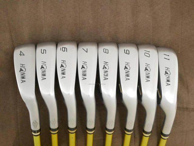 Iron set : Honma : **ก้าน 3 ดาว** ชุดเหล็ก Honma Beres IS-03 (หน้าเด้ง Forged) มีเหล็ก 4-11 (8 ชิ้น เทียบเท่า 3-Pw) ก้าน ARMRQ 8 (49) Flex SR (3 ดาว)