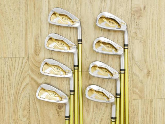 Iron set : Honma : **ก้าน 3 ดาว** ชุดเหล็ก Honma Beres IS-03 (หน้าเด้ง Forged) มีเหล็ก 4-11 (8 ชิ้น เทียบเท่า 3-Pw) ก้าน ARMRQ 8 (49) Flex SR (3 ดาว)