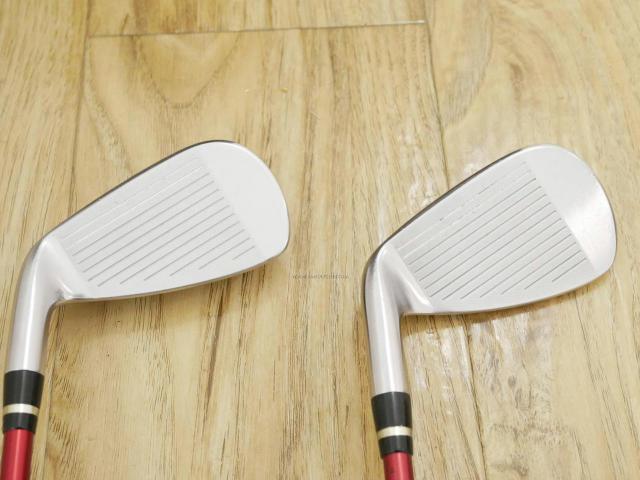 Iron set : Yamaha : ชุดเหล็ก Yamaha Inpres RMX UD+2 (ปี 2016 ตีไกลที่สุด ไกลกว่าเหล็กทั่วไป 2 เบอร์) มีเหล็ก 7-Pw,Aw,As,Sw (7 ชิ้น) ก้านกราไฟต์ Mitsubishi Bassara i50xct Flex R