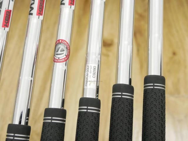 Iron set : Taylormade : ชุดเหล็ก Taylormade Stealth (ออกปี 2022 Japan Spec.) มีเหล็ก 5-Pw (6 ชิ้น) ก้านเหล็ก KBS Max MT 85 Flex S