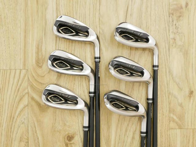 Iron set : XXIO : ชุดเหล็ก XXIO Prime 11 (รุ่นปี 2022 ท๊อปสุด ตีง่าย ไกล) มีเหล็ก 7-Pw,Aw,Sw (6 ชิ้น) ก้านกราไฟต์ SP-1100 Flex R