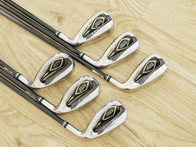 Iron set : XXIO : ชุดเหล็ก XXIO Prime 11 (รุ่นปี 2022 ท๊อปสุด ตีง่าย ไกล) มีเหล็ก 7-Pw,Aw,Sw (6 ชิ้น) ก้านกราไฟต์ SP-1100 Flex R