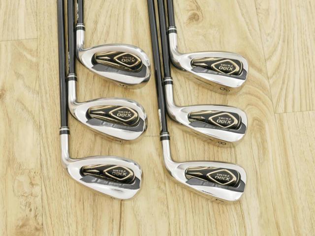 Iron set : XXIO : ชุดเหล็ก XXIO Prime 11 (รุ่นปี 2022 ท๊อปสุด ตีง่าย ไกล) มีเหล็ก 7-Pw,Aw,Sw (6 ชิ้น) ก้านกราไฟต์ SP-1100 Flex R
