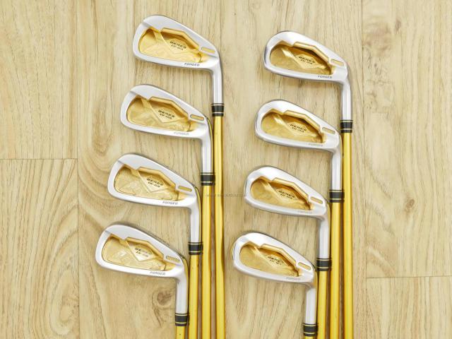 Iron set : Honma : **ก้าน 4 ดาว ของใหม่ 3 แสนบาท** ชุดเหล็ก Honma Beres IS-03 (ปี 2015 หน้าเด้ง Forged) มีเหล็ก 4-11 (8 ชิ้น เทียบเท่า 3-PW) ก้าน ARMRQ 8 (54) Flex R (4 ดาว)