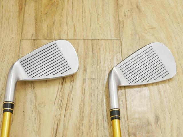 Iron set : Honma : **ก้าน 4 ดาว ของใหม่ 3 แสนบาท** ชุดเหล็ก Honma Beres IS-03 (ปี 2015 หน้าเด้ง Forged) มีเหล็ก 4-11 (8 ชิ้น เทียบเท่า 3-PW) ก้าน ARMRQ 8 (54) Flex R (4 ดาว)