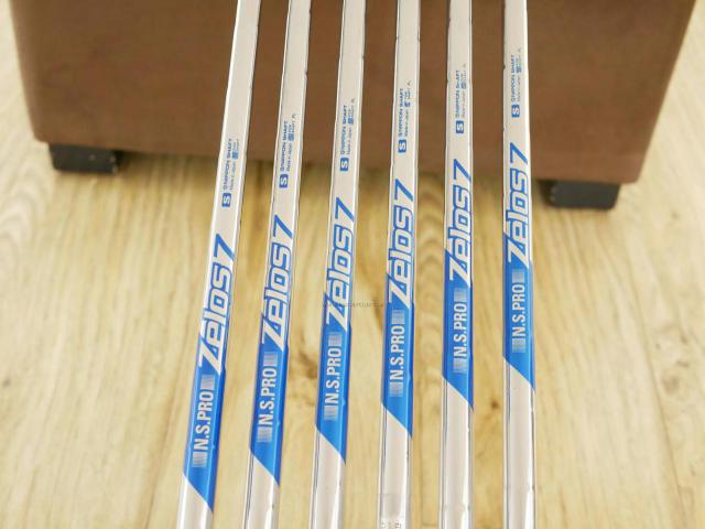 Iron set : Callaway : ชุดเหล็ก Callaway EPIC Forged Star (รุ่นท้อปสุด ปี 2020 ตีไกลกว่าปกติ 2 เบอร์) มีเหล็ก 5-Pw (6 ชิ้น) ก้านเหล็ก NS PRO ZELOS 7 FLEX S