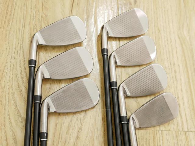 Iron set : Maruman : ชุดเหล็ก Maruman Shuttle NX-1 (ออกปี 2018 หน้าเด้งสุดๆ โกงสุดๆ เหล็ก 7 Loft 27) มีเหล็ก 5-Pw,Pa (7 ชิ้น) ก้านกราไฟต์ Flex SR