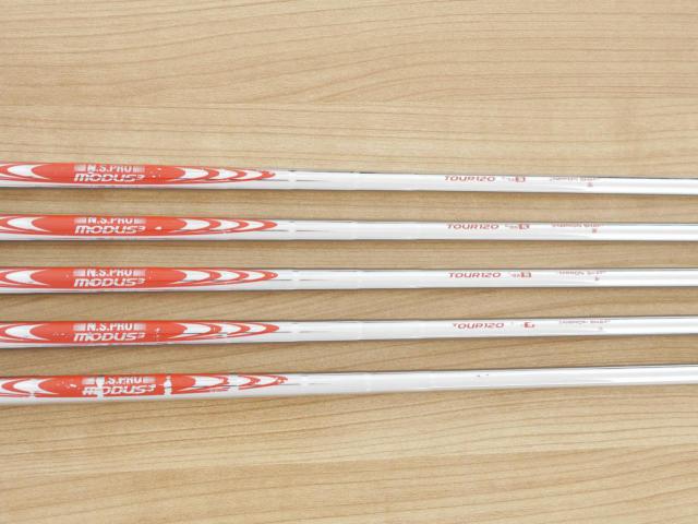 Iron set : Titleist : ชุดเหล็ก Titleist T200 (รุ่นปี 2020) มีเหล็ก 6-Pw (5 ชิ้น) ก้านเหล็ก NS Pro Modus 120 Flex S