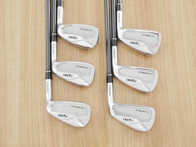 Iron set : Honma : ชุดเหล็ก Honma Tour World TW747V Forged (รุ่นปี 2019) มีเหล็ก 5-10 (6 ชิ้น) ก้านกราไฟต์ Honma Vizard IB-WF 100 Flex S