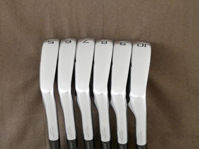 Iron set : Honma : ชุดเหล็ก Honma Tour World TW747V Forged (รุ่นปี 2019) มีเหล็ก 5-10 (6 ชิ้น) ก้านกราไฟต์ Honma Vizard IB-WF 100 Flex S