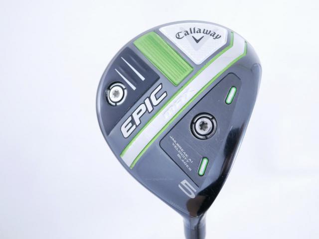 Fairway Wood : callaway : หัวไม้ 5 Callaway EPIC MAX (รุ่นปี 2021) Loft 18 ก้าน Mitsubishi Diamana 40 Flex R