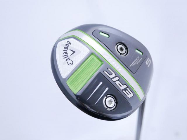 Fairway Wood : callaway : หัวไม้ 5 Callaway EPIC MAX (รุ่นปี 2021) Loft 18 ก้าน Mitsubishi Diamana 40 Flex R
