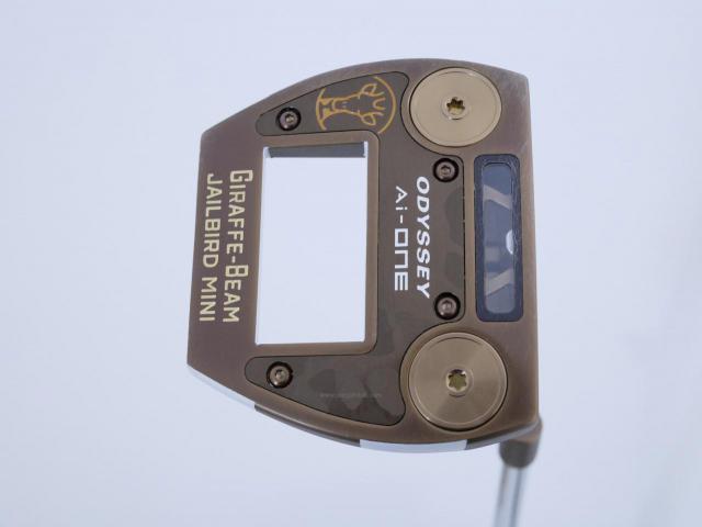 Putter : All : พัตเตอร์ Odyssey Ai-ONE GIRAFFE-BEAM Jailbird Mini (รุ่นล่าสุด ออกปี 2025) ยาว 34 นิ้ว