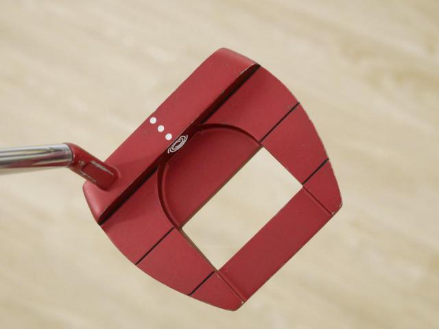 Putter : All : พัตเตอร์ Odyssey O-Works Red Jailbird Mini ก้าน Stroke LAB ยาว 34 นิ้ว