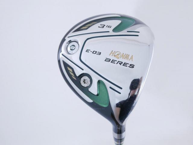 Fairway Wood : Honma : หัวไม้ 3 Honma Beres E-03 (ออกปี 2015 เหมาะกับซีเนียร์) Loft 16 ก้าน ARMRQ 8 (45) Flex R (2 ดาว)