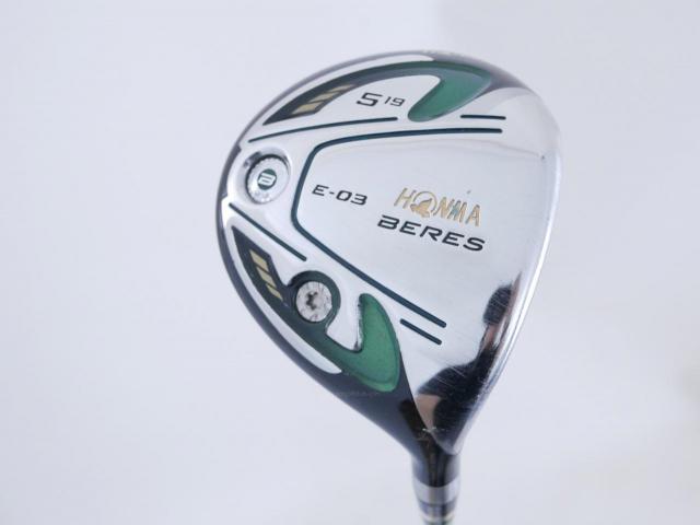 Fairway Wood : Honma : หัวไม้ 5 Honma Beres E-03 (เหมาะกับซีเนียร์) Loft 19 ก้าน ARMRQ 8 (45) Flex R (2 ดาว)
