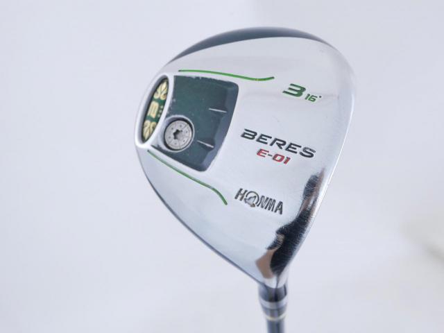 Fairway Wood : Honma : **ก้าน 3 ดาว** หัวไม้ 3 Honma Beres E-01 (เหมาะกับซีเนียร์) Loft 16 ก้าน ARMRQ 6 (45) Flex R (3 ดาว)
