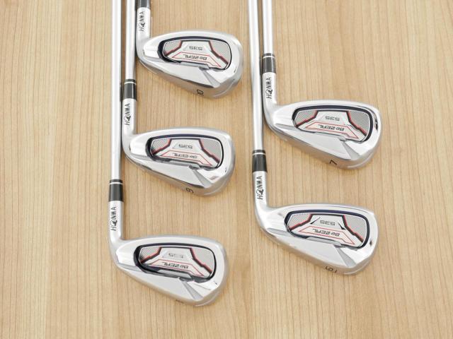 Iron set : Honma : ชุดเหล็ก Honma Bezeal 535 (ปี 2019 รุ่นนี้ใบใหญ่ที่สุดของ Honma) มีเหล็ก 6-10 (5 ชิ้น) ก้านกราไฟต์ Honma Vizard 48 Flex SR