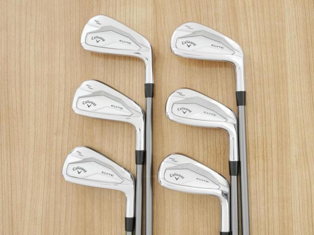 Iron set : Callaway : ชุดเหล็ก Callaway ELYTE Max Fast (ออกปี 2025 ตีง่ายมาก ไกล Japan Spec.) มีเหล็ก 5-Pw (6 ชิ้น) ก้านกราไฟต์ Fujikura MC 80 Flex S