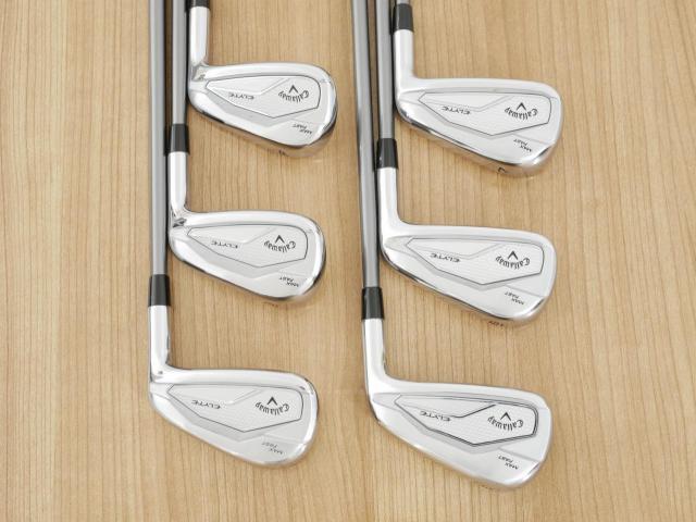Iron set : Callaway : ชุดเหล็ก Callaway ELYTE Max Fast (ออกปี 2025 ตีง่ายมาก ไกล Japan Spec.) มีเหล็ก 5-Pw (6 ชิ้น) ก้านกราไฟต์ Fujikura MC 80 Flex S