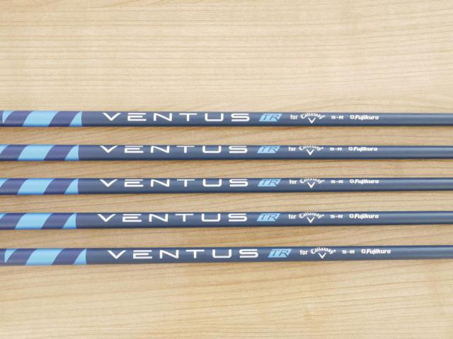 Iron set : Callaway : ชุดเหล็ก Callaway Paradym (รุ่นปี 2023 Japan Spec.) มีเหล็ก 6-Pw (5 ชิ้น) ก้านกราไฟต์ Fujikura VENTUS TR 5 Flex R