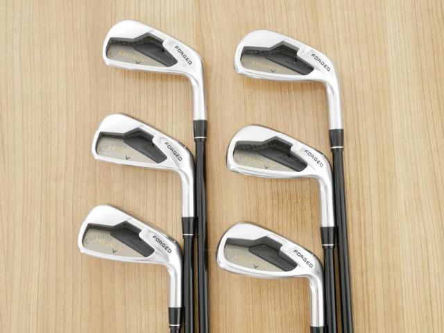Iron set : Callaway : ชุดเหล็ก Callaway Legacy V (Forged) มีเหล็ก 5-Pw (6 ชิ้น) ก้านกราไฟต์ Flex R