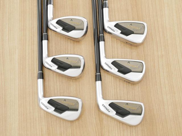 Iron set : Callaway : ชุดเหล็ก Callaway Legacy V (Forged) มีเหล็ก 5-Pw (6 ชิ้น) ก้านกราไฟต์ Flex R
