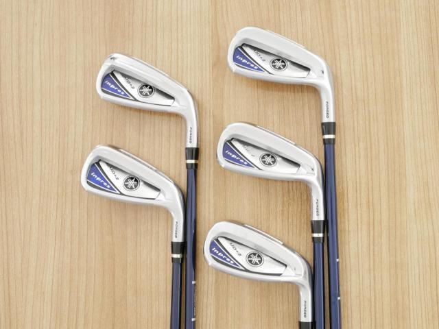 Iron set : Yamaha : ชุดเหล็ก Yamaha Inpres UD+2 (ออกปี 2019 ตีไกลที่สุด ไกลกว่าเหล็กทั่วไป 2 เบอร์ หน้าเด้ง COR 0.822) มีเหล็ก 7-Pw,Aw (5 ชิ้น) ก้านกราไฟต์ Flex R