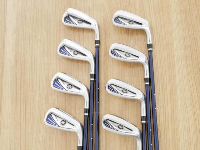 Iron set : Yamaha : ชุดเหล็ก Yamaha Inpres UD+2 (ออกปี 2019 ตีไกลที่สุด ไกลกว่าเหล็กทั่วไป 2 เบอร์ หน้าเด้ง COR 0.822) มีเหล็ก 6-Pw,Aw,As,Sw (8 ชิ้น) ก้านกราไฟต์ Flex R
