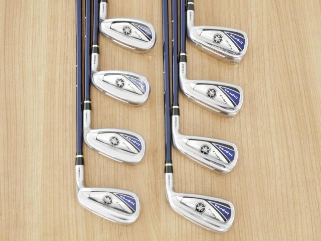 Iron set : Yamaha : ชุดเหล็ก Yamaha Inpres UD+2 (ออกปี 2019 ตีไกลที่สุด ไกลกว่าเหล็กทั่วไป 2 เบอร์ หน้าเด้ง COR 0.822) มีเหล็ก 6-Pw,Aw,As,Sw (8 ชิ้น) ก้านกราไฟต์ Flex R