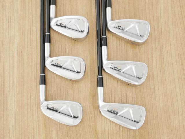 Iron set : PRGR : ชุดเหล็ก PRGR 05 Forged (รุ่นปี 2023) มีเหล็ก 6-Pw,Aw (6 ชิ้น) ก้านกราไฟต์ Fujikura MCI Flex SR