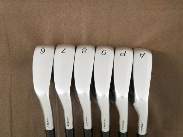 Iron set : PRGR : ชุดเหล็ก PRGR 05 Forged (รุ่นปี 2023) มีเหล็ก 6-Pw,Aw (6 ชิ้น) ก้านกราไฟต์ Fujikura MCI Flex SR