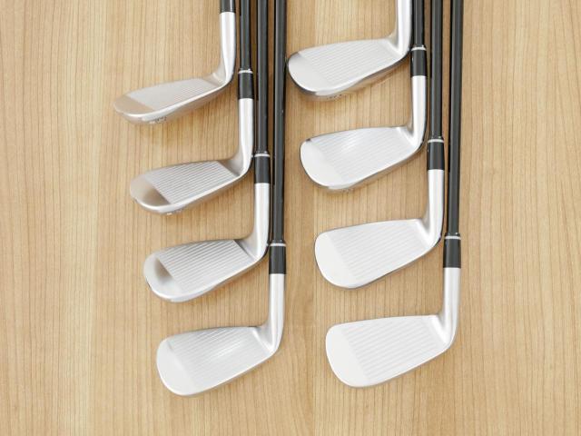 Iron set : PRGR : ชุดเหล็ก PRGR 05 Forged (รุ่นปี 2023) มีเหล็ก 6-Pw,Aw,52,57 (8 ชิ้น) ก้านกราไฟต์ Fujikura MCI Flex SR