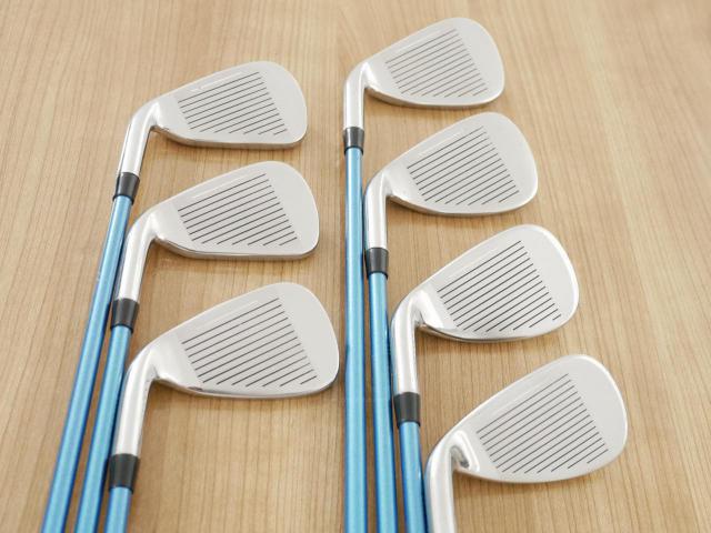 Iron set : Katana : ชุดเหล็ก Katana Sword GS-7 (หน้าเด้ง) มีเหล็ก 6-Pw,Aw,Sw (7 ชิ้น) ก้านกราไฟต์ Fujikura Speeder Five Flex R