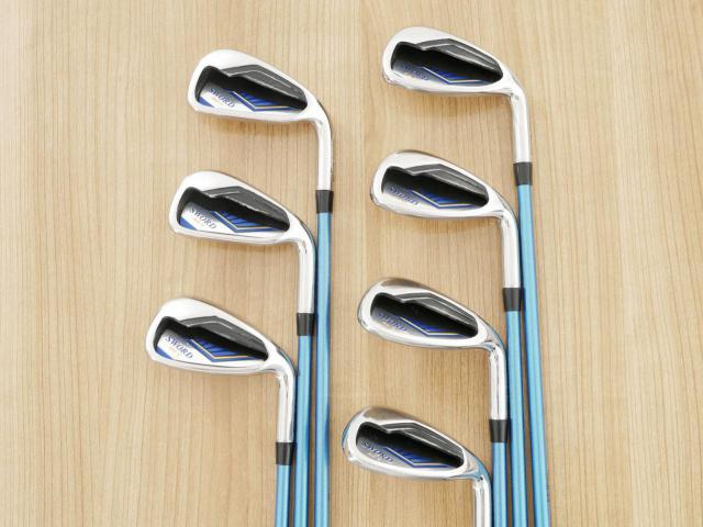 Iron set : Katana : ชุดเหล็ก Katana Sword GS-7 (หน้าเด้ง) มีเหล็ก 6-Pw,Aw,Sw (7 ชิ้น) ก้านกราไฟต์ Fujikura Speeder Five Flex R