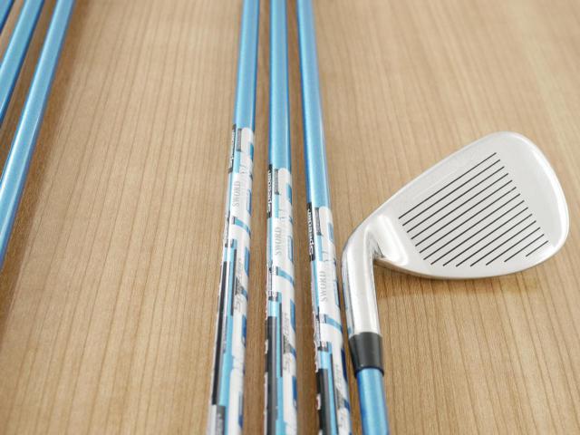 Iron set : Katana : ชุดเหล็ก Katana Sword GS-7 (หน้าเด้ง) มีเหล็ก 6-Pw,Aw,Sw (7 ชิ้น) ก้านกราไฟต์ Fujikura Speeder Five Flex R