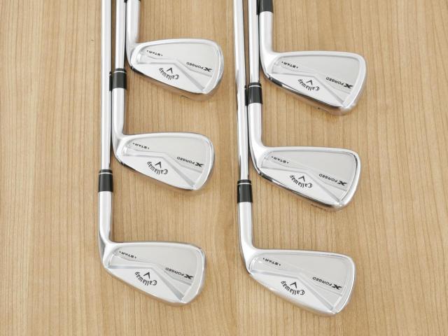 Iron set : Callaway : ชุดเหล็ก Callaway X Forged Star (ออกปี 2024) มีเหล็ก 5-Pw (6 ชิ้น) ก้านเหล็ก NS Pro 950 Neo Flex S