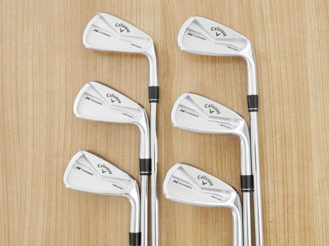 Iron set : Callaway : ชุดเหล็ก Callaway X Forged Star (ออกปี 2024) มีเหล็ก 5-Pw (6 ชิ้น) ก้านเหล็ก NS Pro 950 Neo Flex S