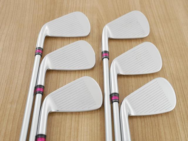 Iron set : Callaway : ชุดเหล็ก Callaway X Forged Star (ออกปี 2024) มีเหล็ก 5-Pw (6 ชิ้น) ก้านกราไฟต์ Fujikura MCI 60 Flex R