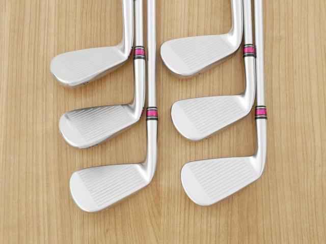 Iron set : Callaway : ชุดเหล็ก Callaway X Forged Star (ออกปี 2024) มีเหล็ก 5-Pw (6 ชิ้น) ก้านกราไฟต์ Fujikura MCI 60 Flex R