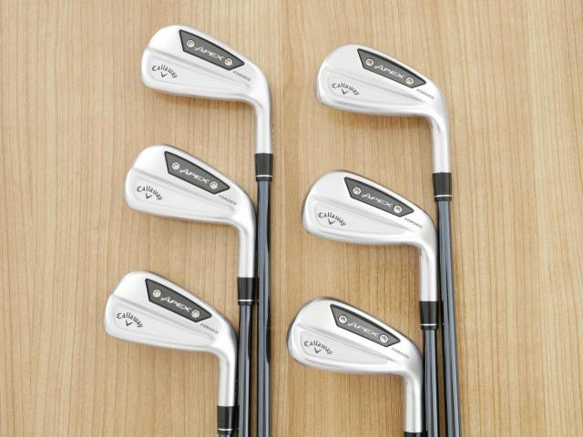 Iron set : Callaway : ชุดเหล็ก Callaway APEX Ai300 Forged (รุ่นล่าสุด ออกปี 2024) มีเหล็ก 5-Pw (6 ชิ้น) ก้านกราไฟต์ UST Mamiya RECOIL DART 6 Flex R