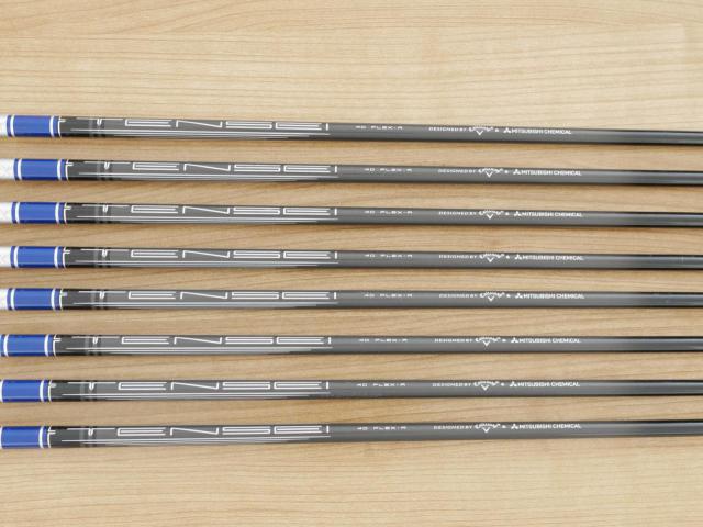 Iron set : Callaway : ชุดเหล็ก Callaway Paradym Ai Smoke Max Fast (ออกปี 2024 ตีง่ายมาก ไกล Japan Spec.) มีเหล็ก 6-Pw,Aw,Gw,Sw (8 ชิ้น) ก้านกราไฟต์ Fujikura TENSEI 40 Flex R