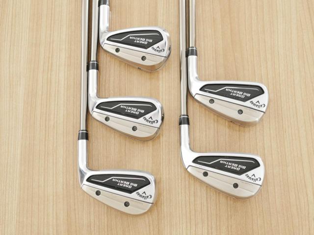 Iron set : Callaway : ชุดเหล็ก Callaway Great Big Bertha (ออกปี 2023 Japan Spec แพงสุด ตีง่ายสุด ไกล) มีเหล็ก 6-Pw (5 ชิ้น) ก้านกราไฟต์ Fujikura Speeder NX Flex R