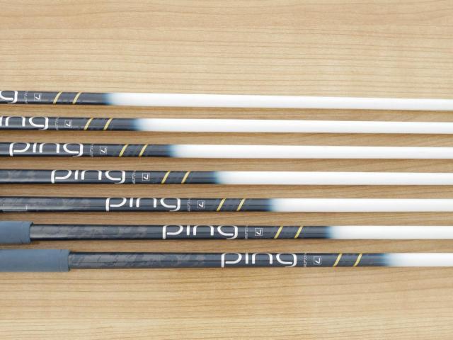 Lady club : All : ชุดเหล็ก Ping G Le 3 (ออกปี 2024 ใบใหญ่ ตีง่ายมาก) มีเหล็ก 6-Pw,Aw,Sw (7 ชิ้น) ก้านกราไฟต์ Ping ULT 250 J Flex L (Lady)