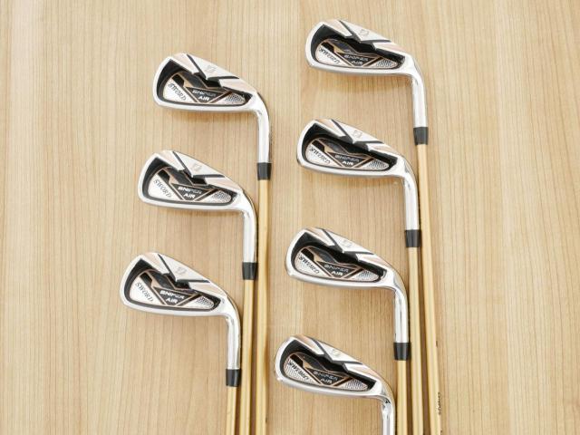 Iron set : Katana : ชุดเหล็ก Katana Sword Sniper AIR (หน้าเด้ง) มีเหล็ก 6-Pw,Aw,Sw (7 ชิ้น) ก้านกราไฟต์ Fujikura Air Speeder Flex R