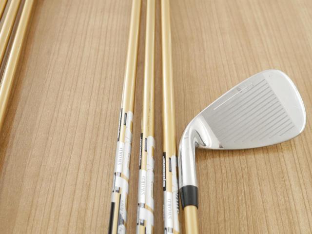 Iron set : Katana : ชุดเหล็ก Katana Sword Sniper AIR (หน้าเด้ง) มีเหล็ก 6-Pw,Aw,Sw (7 ชิ้น) ก้านกราไฟต์ Fujikura Air Speeder Flex R
