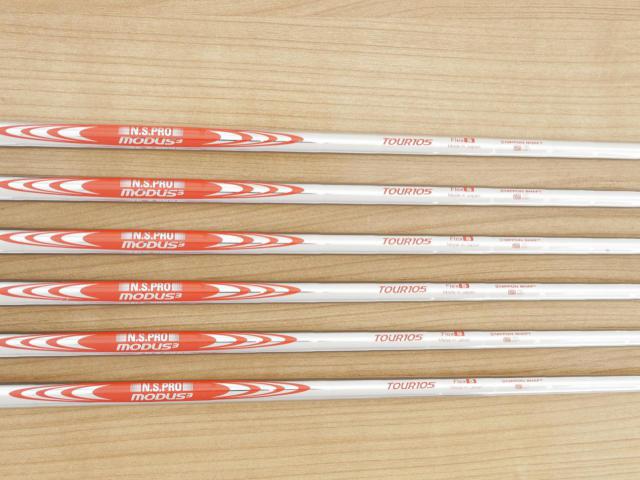 Iron set : Taylormade : ชุดเหล็ก Taylormade P790 (ตัวท้อปสุด ล่าสุด ออกปี 2025 Japan Spec.) มีเหล็ก 5-Pw (6 ชิ้น) ก้านเหล็ก NS Pro Modus 105 Flex S