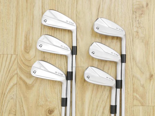 Iron set : Taylormade : ชุดเหล็ก Taylormade P770 Forged (รุ่นล่าสุด ปี 2023 นุ่ม แน่น) มีเหล็ก 5-Pw (6 ชิ้น) ก้านเหล็ก Dynamic Gold EX Weight Lock Tour Issue S200
