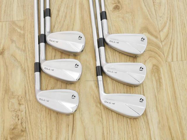 Iron set : Taylormade : ชุดเหล็ก Taylormade P770 Forged (รุ่นล่าสุด ปี 2023 นุ่ม แน่น) มีเหล็ก 5-Pw (6 ชิ้น) ก้านเหล็ก Dynamic Gold EX Weight Lock Tour Issue S200